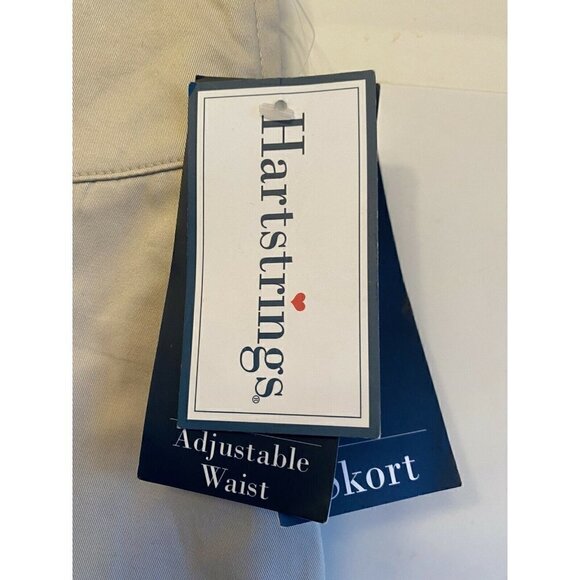 Hartstrings‎ Sz 8 Tan Khaki Girl’s Skort NWT Skirt - Picture 4 of 7